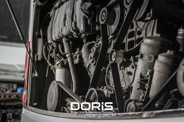 Why are engine compartment fires the most dangerous?